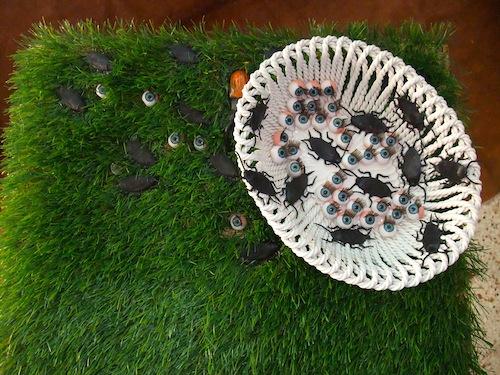  grass coffee table details | design